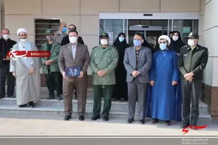 تقدیر مدرسه علمیه نجمیه از مجموعه و پرسنل مرکز بهداشت سرخه