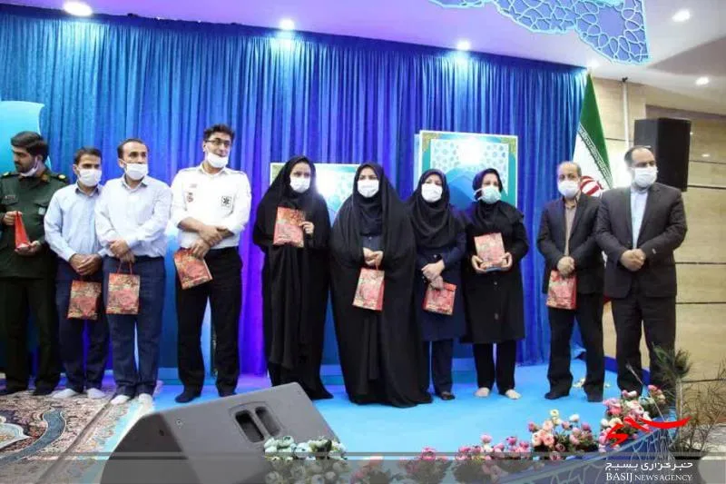 تجلیل از مدافعان خط مقدم سلامت در خمینی شهر