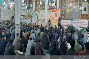 برگزاری مراسم چهلم سردار سلیمانی و جشن انقلاب در اسدآباد
