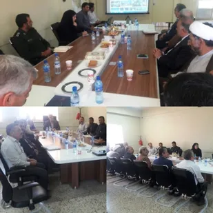 بررسی طرح المان شهدای گمنام شهر سفیددشت