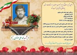 گزیده ای از زندگینامه روحانی محمد علی مولوی