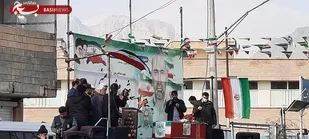 مراسم تشییع پیکر پاک مدافع امنیت شهید مختار مومنی در شهرستان خمینی شهر