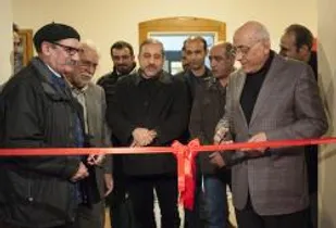 نمایشگاه بخش مسابقه عکس و پوستر تئاتر مقاومت افتتاح شد