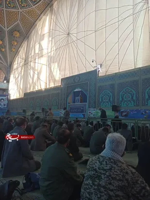 شرکت در نماز عبادی، سیاسی جمعه رزمندگان گردان های 119 و ۱۰۵ حضرت امام حسین(علیه السلام)