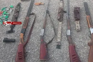 اکیپ ۴ نفره مسلح شکارچی در ثلاث دستگیر شد
