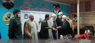 مراسم گرامیداشت هفته عقیدتی سیاسی در سپاه در عباس آباد برگزار شد