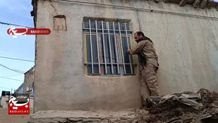 امدادرسانی ۱۲ گروه جهادی سپاه ناحیه میامی به سیل زدگان کالپوش+ تصاویر