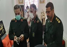 بازدید رئیس سازمان بسیج مستضعفین از کارگاه اشتغالزایی چابهار