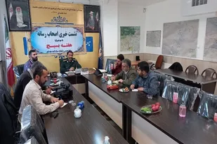 نشست خبری هفته بسیج در سپاه مهدیشهر برگزار شد