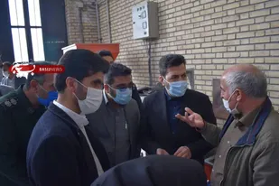 بازدید مسئولین کلینیک صنعت یار بسیج از کارخانه مهدیار پلاست شاهرود