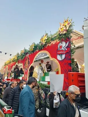 مراسم بدرقه پیکر ۱۰۰ شهید گمنام دفاع مقدس