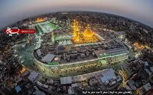اعزام خادمان موکب شهدای مراغه به کربلای معلی