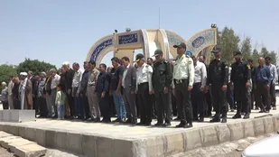 پدرشهید محمدرحمانی دهنودشتی آسمانی شد