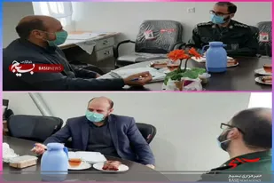 مسئول سازمان بسیج دانش آموزی سپاه استان سمنان در سرخه حضور یافت