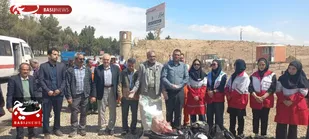 همایش زمین پاک در شاهرود؛ جمع&zwnj;آوری زباله در مسیر بسطام با شعار &laquo;انرژی پاک، مرهم زخم زمین&raquo;