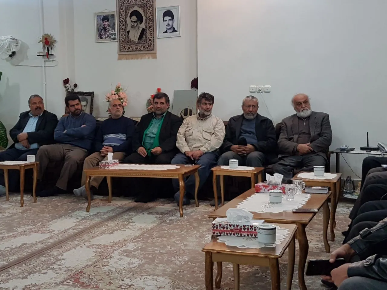 برگزاری محفل روایتگری شهدا در منزل شهیدان قلی پور+تصاویر