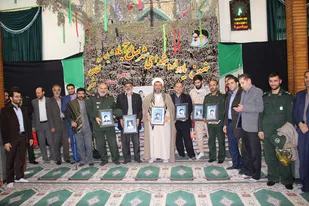 نهمین یادواره شهدای شهر صالح&zwnj;آباد برگزار شد
