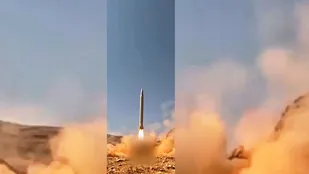 آغاز موج دهم از حملات موشکی نیروهای جان برکف هوافضای سپاه پاسداران+فیلم