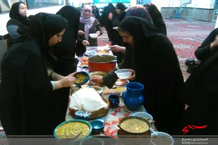 برگزاری جشنواره غذاهای سالم به&zwnj;مناسبت دهه فجر در پایگاه محدثه بهار