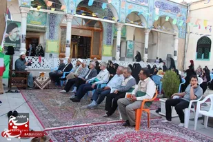 ویژه برنامه هفته دفاع مقدس با حضور خادمیاران رضوی