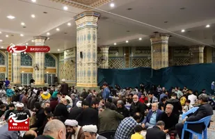 ضیافت افطاری &laquo;چشم&zwnj;انتظاران&raquo; در مسجد مقدس جمکران برگزار شد