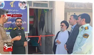 افتتاح دفتر قرارگاه جهادی فاطمه الزهرا در دهستان راهگان