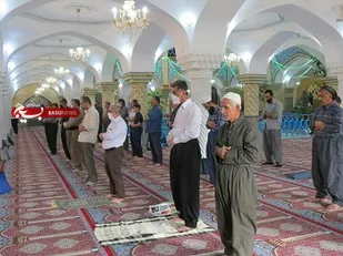 اقامه نماز عید سعید فطر در مساجد کردستان