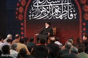 برگزاری مراسم عزاداری دهه اول فاطمیه توسط هیئت رزمندگان ثارالله همدان