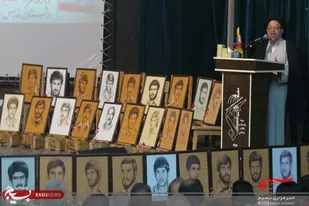 شهدای شهرستان کازرون بدریون شهدای انقلاب اسلامی هستند