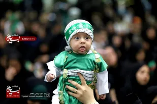 همایش عظیم شیرخوارگان حسینی در همدان برگزار شد