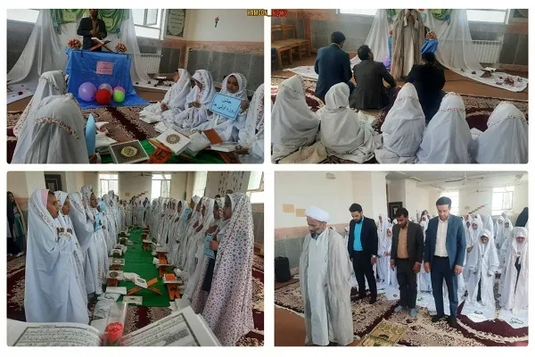 جشن دانش‌آموزان روزه اولی در شهرستان هامون برگزار شد