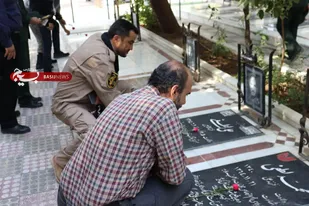 گلباران قبور شهدا شاهرود در آغازین روز هفته دفاع مقدس+ تصاویر