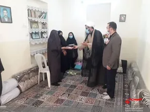 دیدار با خانواده شهید اسدالله الله بخشیان