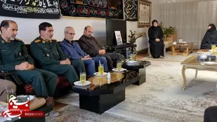 دیدار مسئولان سپاه با خانواده شهید &laquo;وفایی&raquo; /از مجروحیت در عملیات بدر تا شهادت در حمله موشکی رژیم صهیونیستی