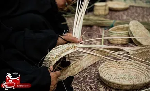 آموزش حصیر بافی به شرط اشتغال