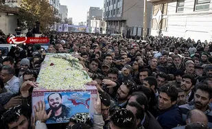 مراسم تشییع پیکر مطهر شهید مدافع حرم نوید صفری برگزار شد