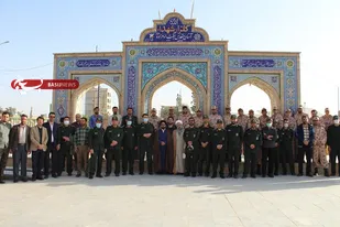 مراسم میثاق با شهدا و محفل انس با قرآن ناحیه آران و بیدگل