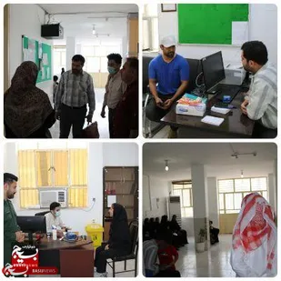 اردوی جهادی پزشکی در شهر چاه مبارک
