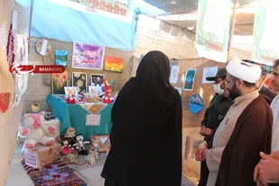 برگزاری نمایشگاه غدیر شناسی در شهر باباحیدر