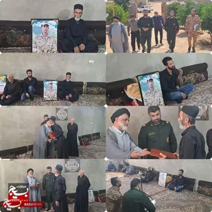 سرکشی از خانواده سرباز شهید سلمان ململی گلزاری از شهدای حملات رژیم جنایتکار اسرائیل