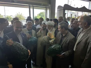 بازدید رئیس سازمان میراث فرهنگی از کارگاه&zwnj;های ساخت سفال در لالجین