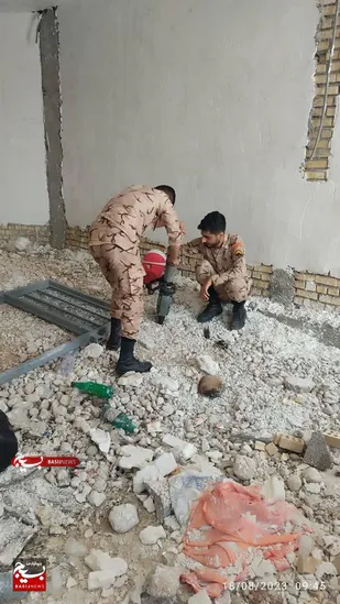عزم جهادگران بهبهانی برای  ساخت پایگاه بسیج