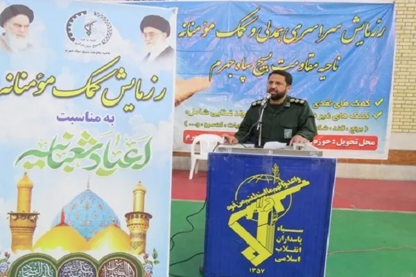 ۱۳۰۰ بسته معیشتی به ارزش ۵۲۰ میلیون تومان در جهرم توزیع شد