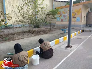 اجرای طرح شهید &laquo;عجمیان&raquo; در ۲۰ مدرسه ساوه/ مادران جهادگری که نقش سازندگی می&zwnj;نشانند