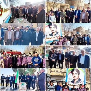 گلباران محل شهادت شهید والامقام سید امان الله فائق باحضور رزمندگان و بسیجیان گردان ۱۱۸امام حسین علیه السلام