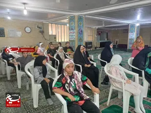 افتتاحیه طرح حسنی وبرنامه های تابستان دخترانه توسط خواهران بسیجی اهواز