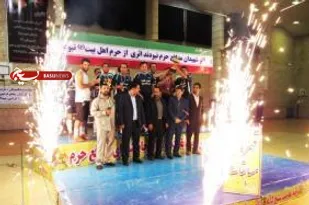 فینال فوتسال جام رمضان ناحیه کربلا برگزار شد