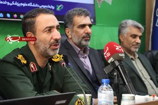 مراسم تکریم و معارفه مسئول بسیج جامعه پزشکی سپاه حضرت روح الله استان مرکزی