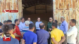 فرمانده سپاه دیر از نزدیک پیگیر مشکلات کشاورزان شد