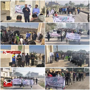 همایش بزرگ پیاده&zwnj;روی خانوادگی در حمیدیه برگزار شد